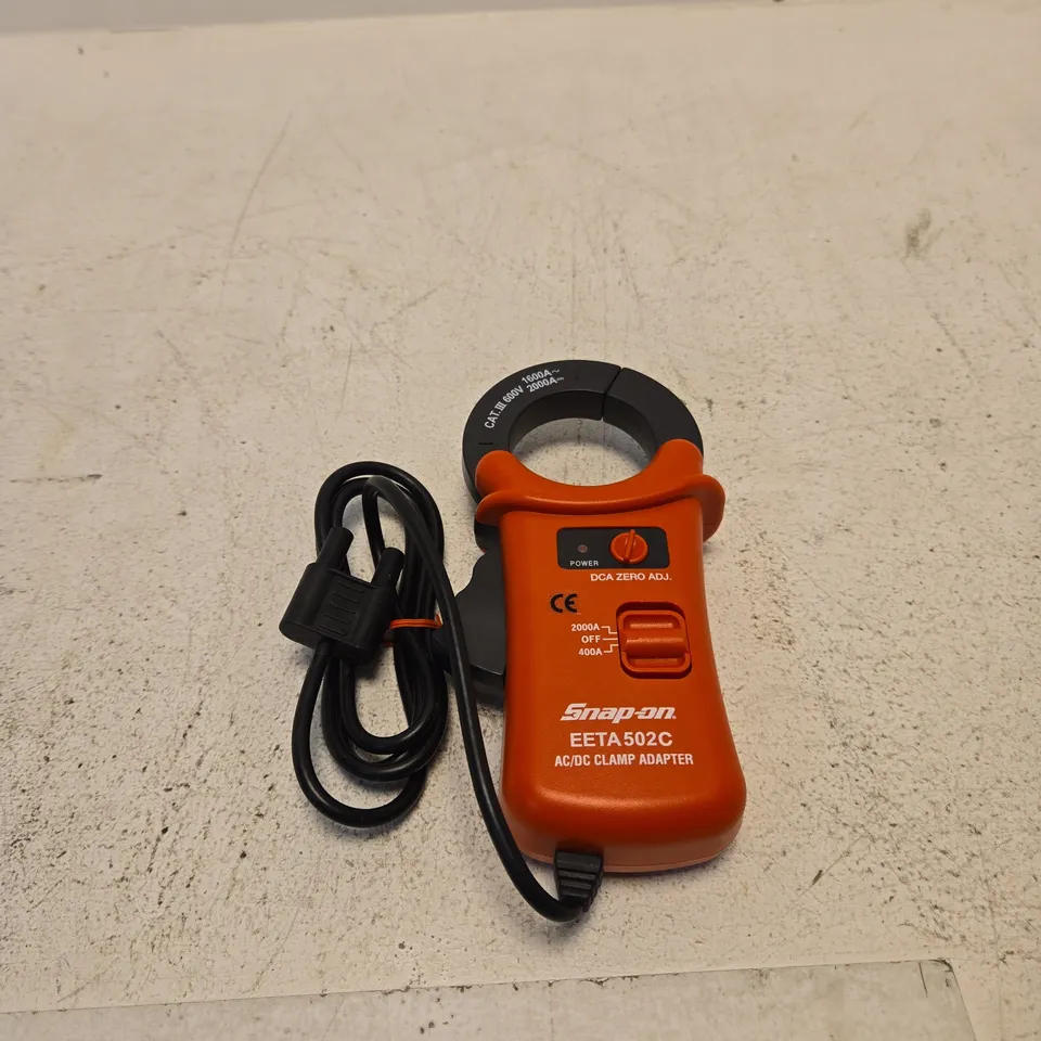 SNAP ON EETA 502C AC/DC CLAMP ADAPTER UNBOXED