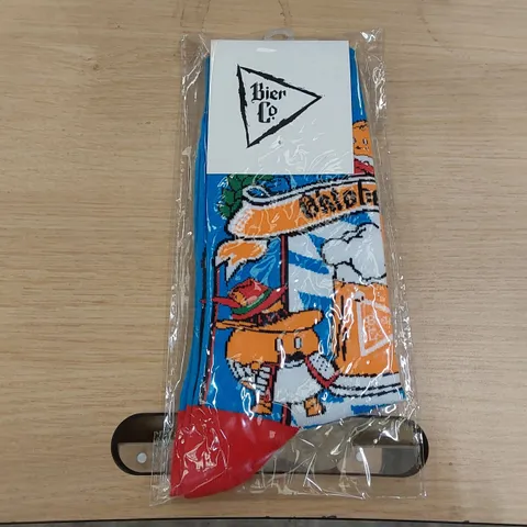 BOX OR BRAND NEW BIER CO OKTOBERFEST SOCKS // QUANTITY UNSPECIFIED (1 BOX)