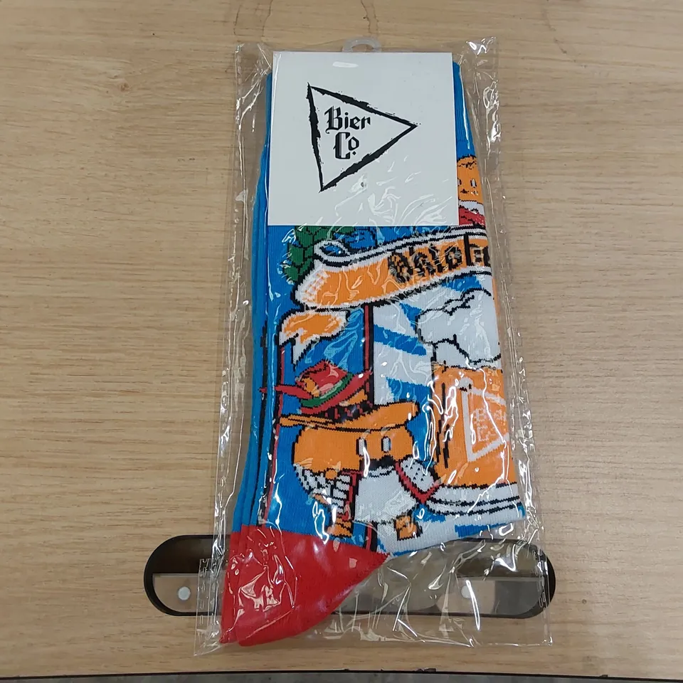 BOX OR BRAND NEW BIER CO OKTOBERFEST SOCKS // QUANTITY UNSPECIFIED (1 BOX)