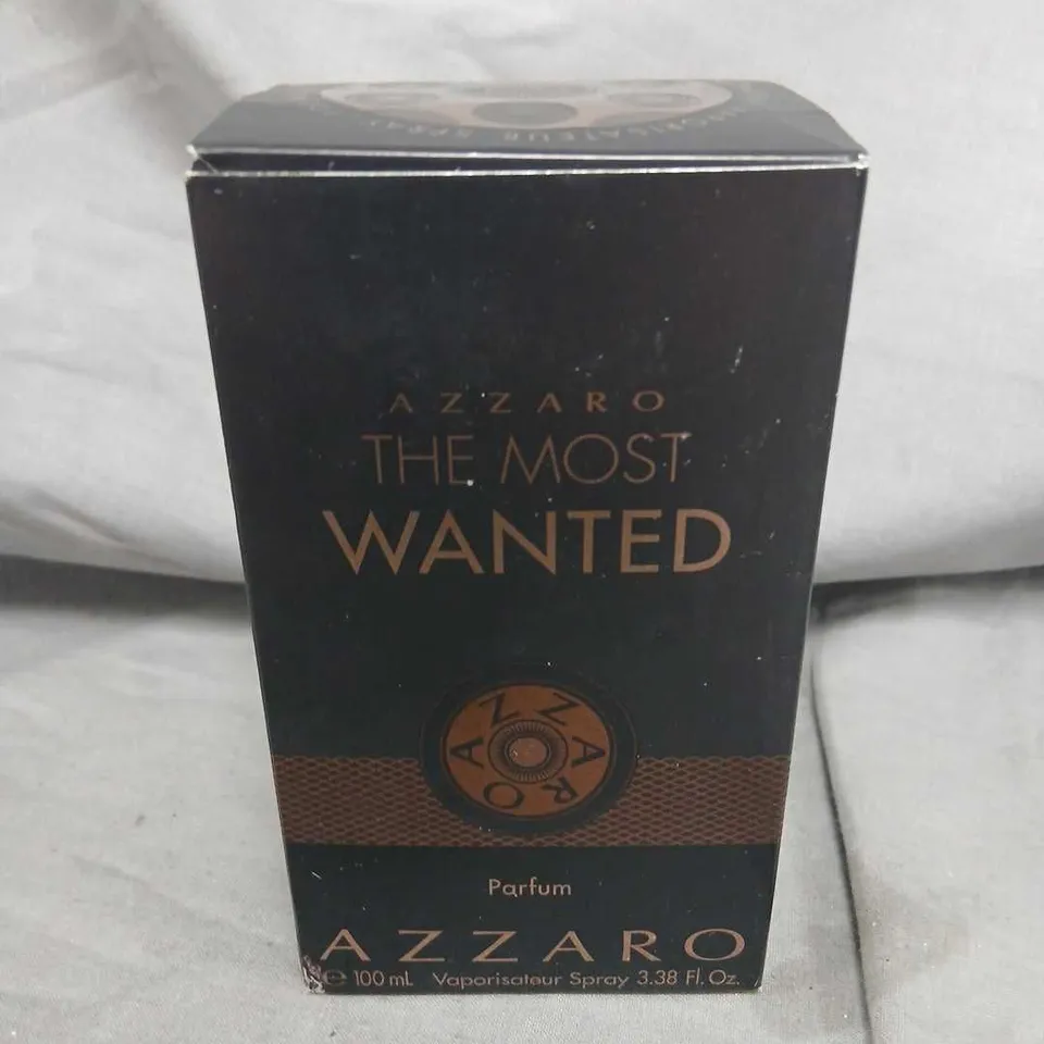SEALED AZZARO THE MOST WANTED 100ML VAPORISATEUR