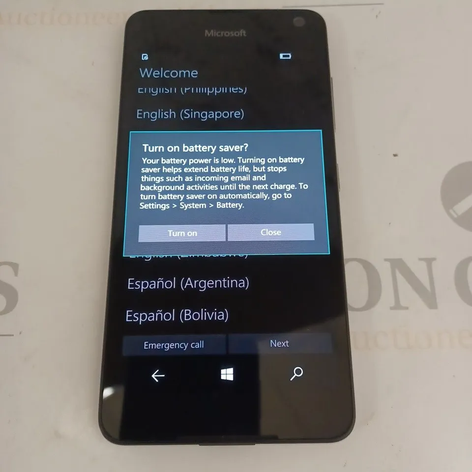 MICROSOFT MOBILE PHONE