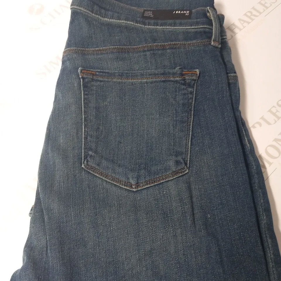 J BRAND MARIA HIGH RISE SKINNY LEG INGENUE JEAN SIZE 32
