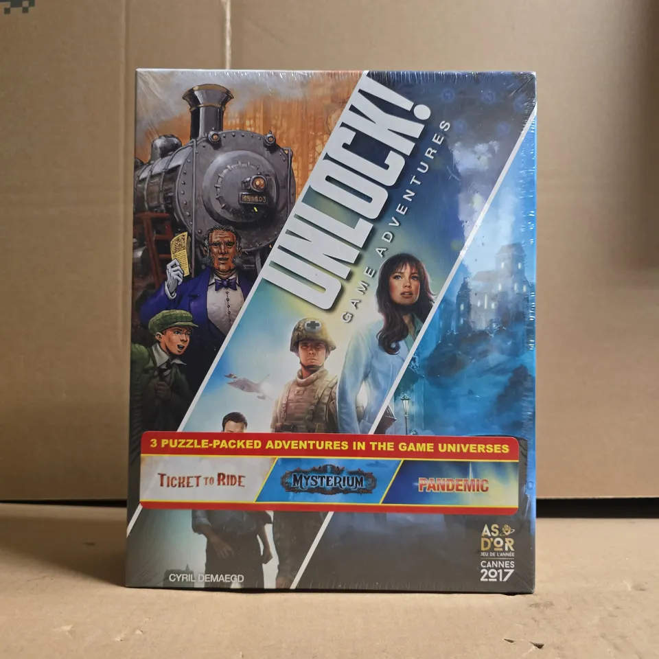 UNLOCK! GAME ADVENTURES – BOXED BOARD GAME 