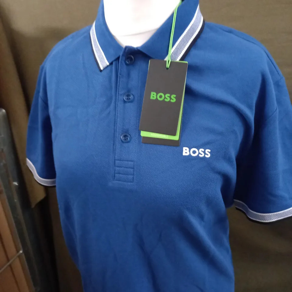 MENS HUGO BOSS POLO SHIRT SIZE M 