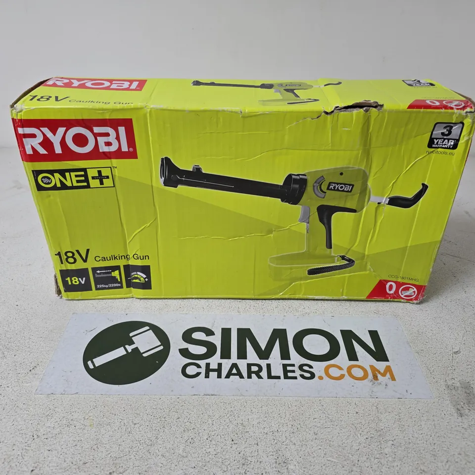 Ryobi 18V One+ Caulking Gun – Boxed