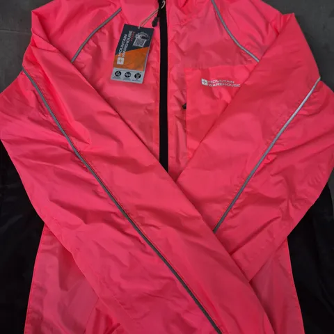 MOUNTAIN WAREHOUSE ADRENALINE II WOMEN'S WATERPROOF JACKET – PINK, UK 10