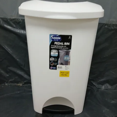 ADDIS 50L PEDAL BIN