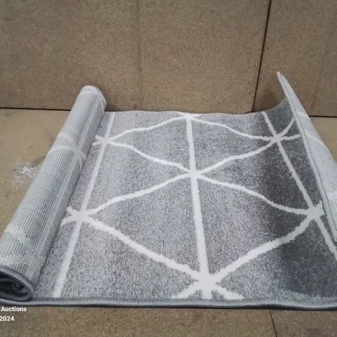 BRAND NEW PACO HOME GREY STELLA 401 RUG SIZE 60CM X 100CM