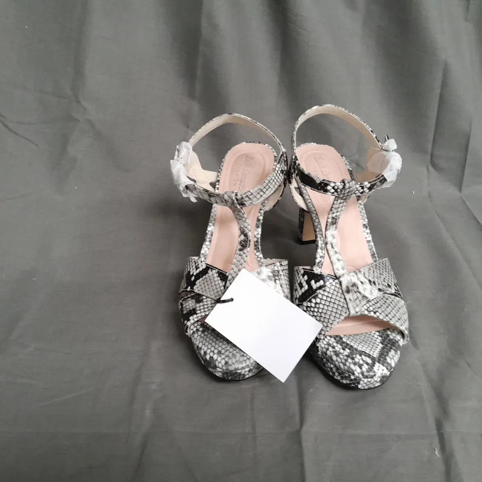 PAIR OF RUTH LANSGFORD HEELED SANDALS SIZE 40 