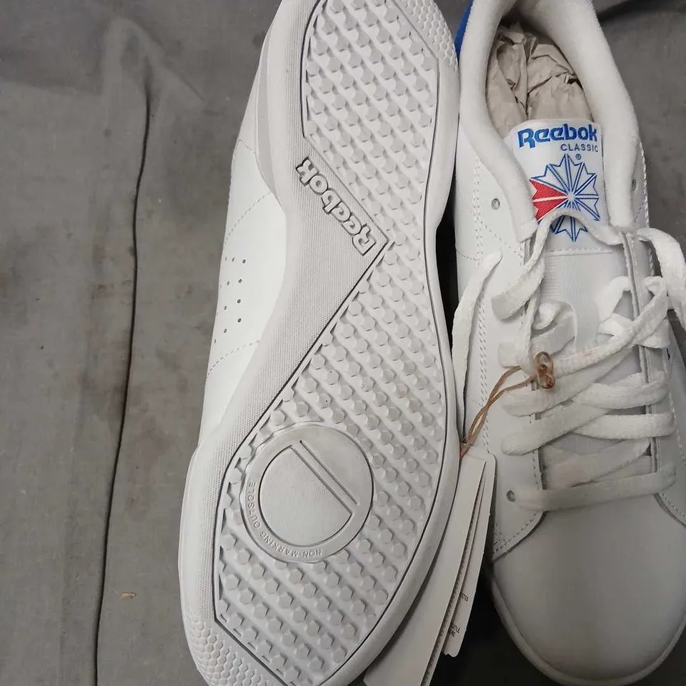 REEBOK NPC II TRAINERS – WHITE, UK 8 (US 9 / EU 42)