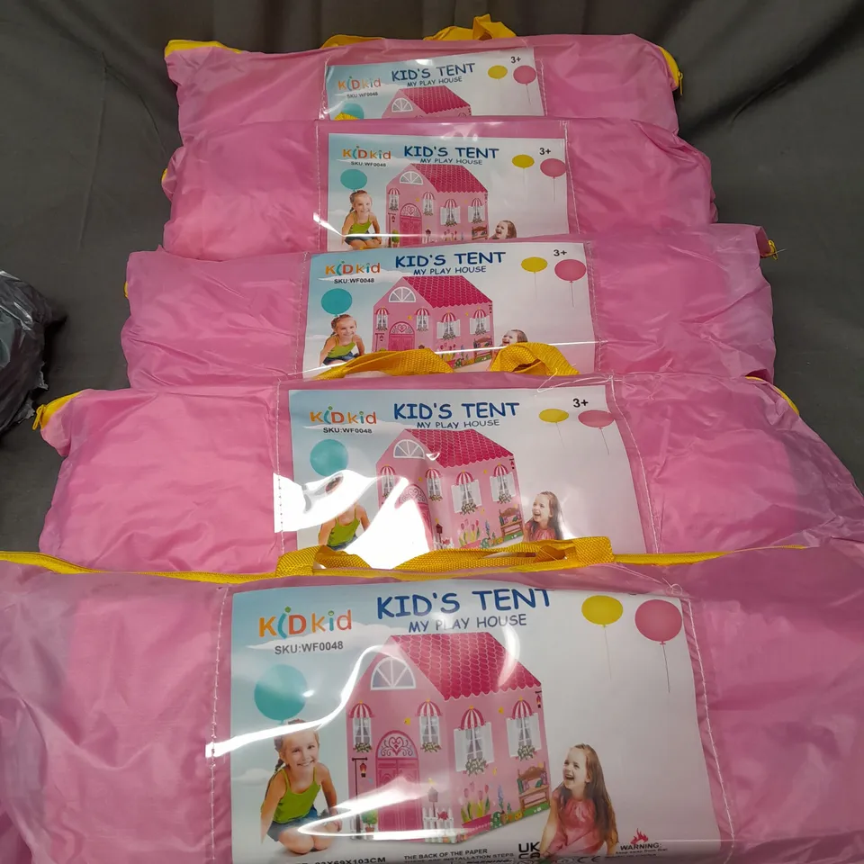 5X KID KID KIDS PLAY TENTS