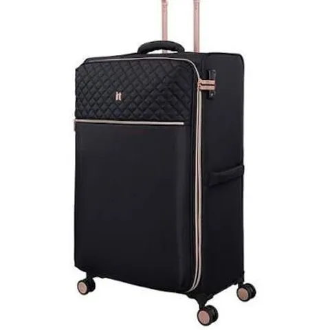 IT LUGGAGE DIVINITY BLACK LARGE SUITCASE WITH TSA LOCK