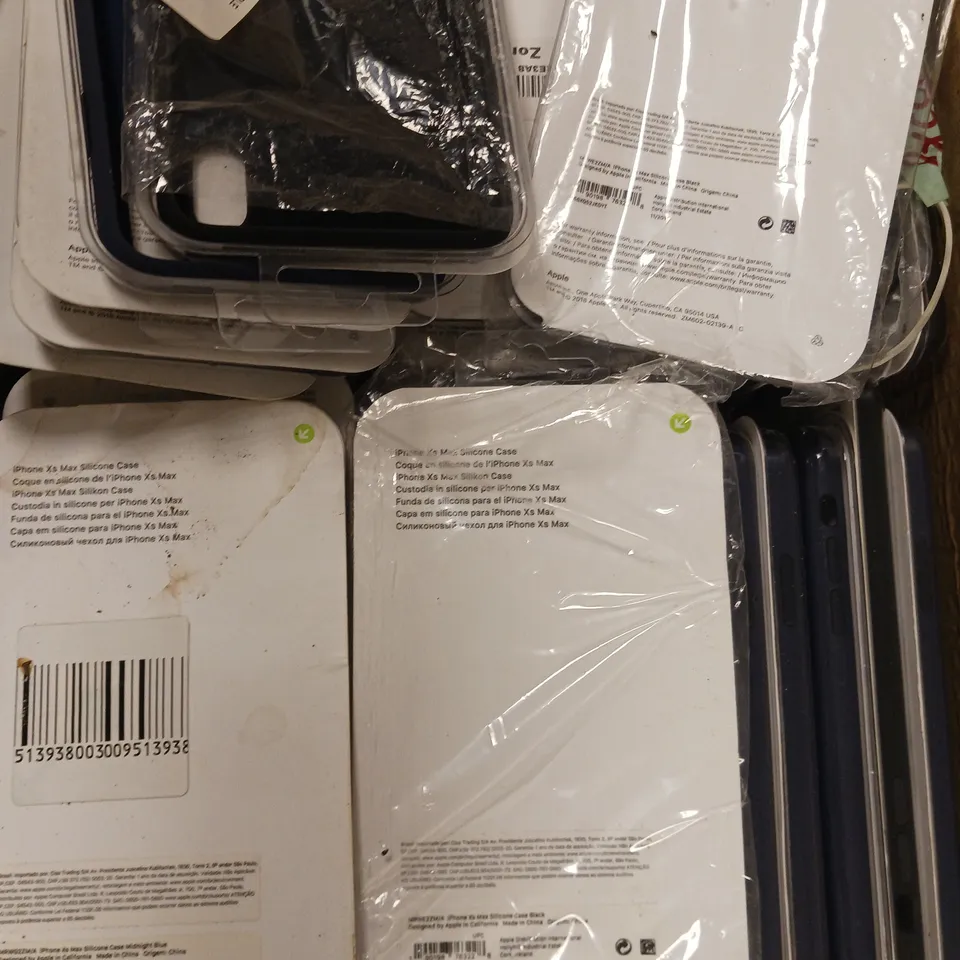 APPROXIMATELY 50 IPHONE XS MAX SILICONE PROTECTIVE CASES 