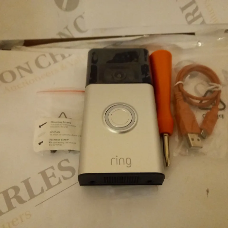 RING VIDEO DOORBELL (2ND GEN) - SATIN NICKEL