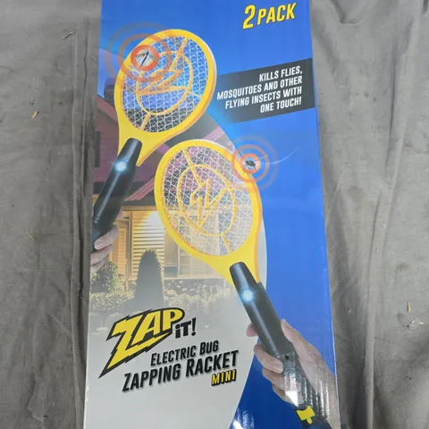 ZAP IT! MINI TWIN BUG ZAPPER – 2 PACK, NEW IN BOX