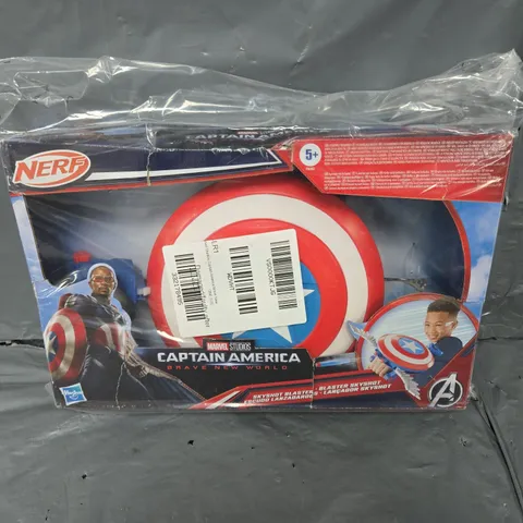 MARVEL STUDIOS CAPTAIN AMERICA BRAVE NEW WORLD NERF SKYSHOT BLASTER