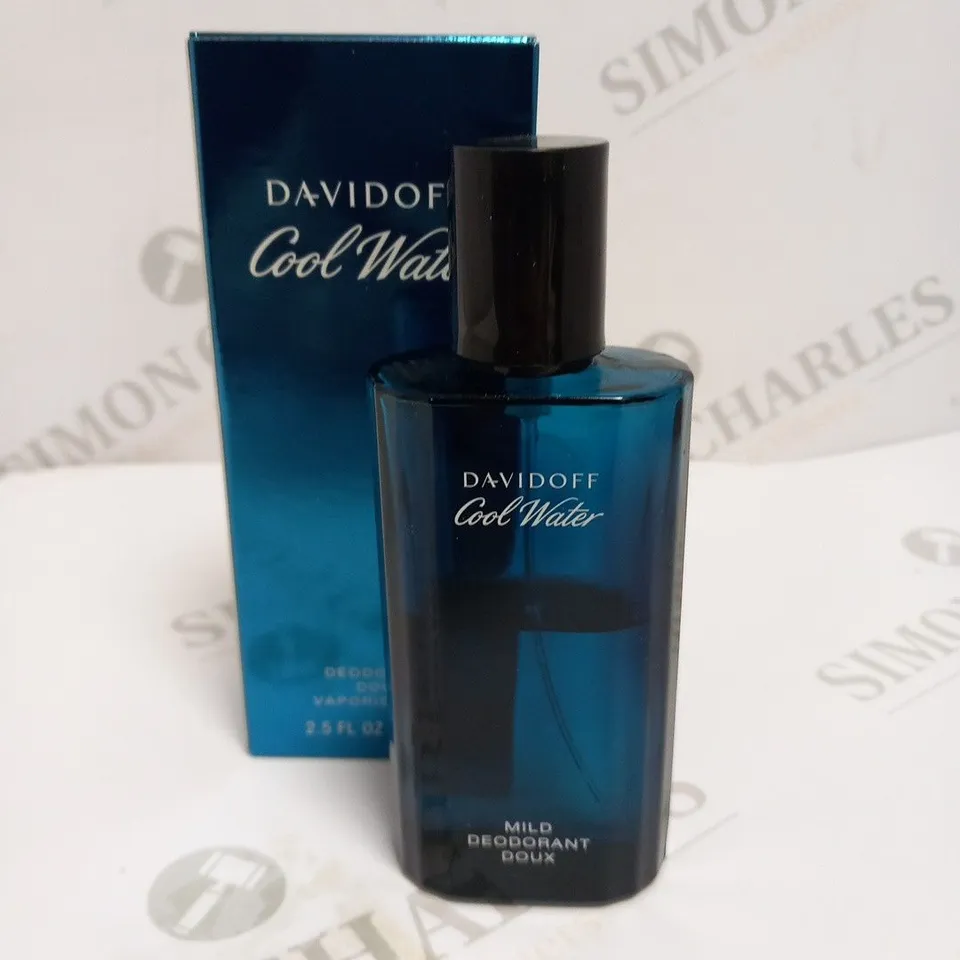 BOXED DAVIDOFF COOL WATER MILD DEODORANT SPRAY