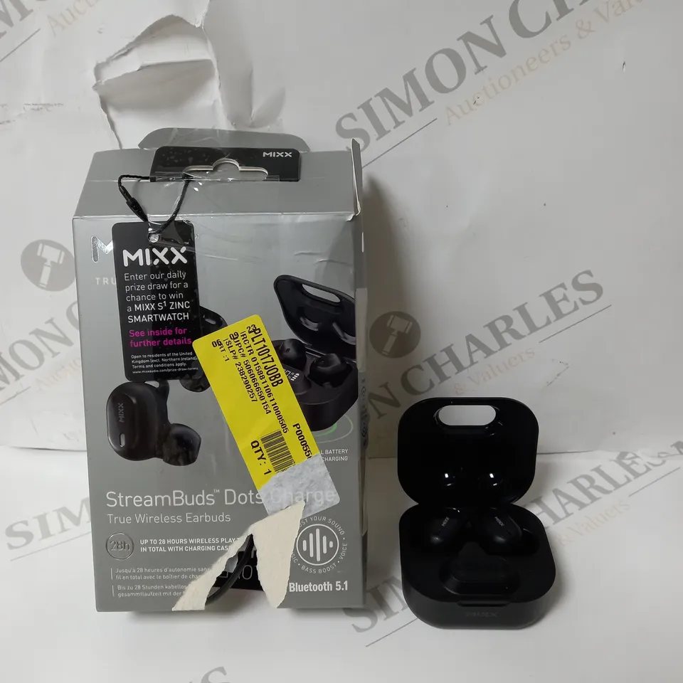 MIXX STREAMBUDS DOTS IN BLACK