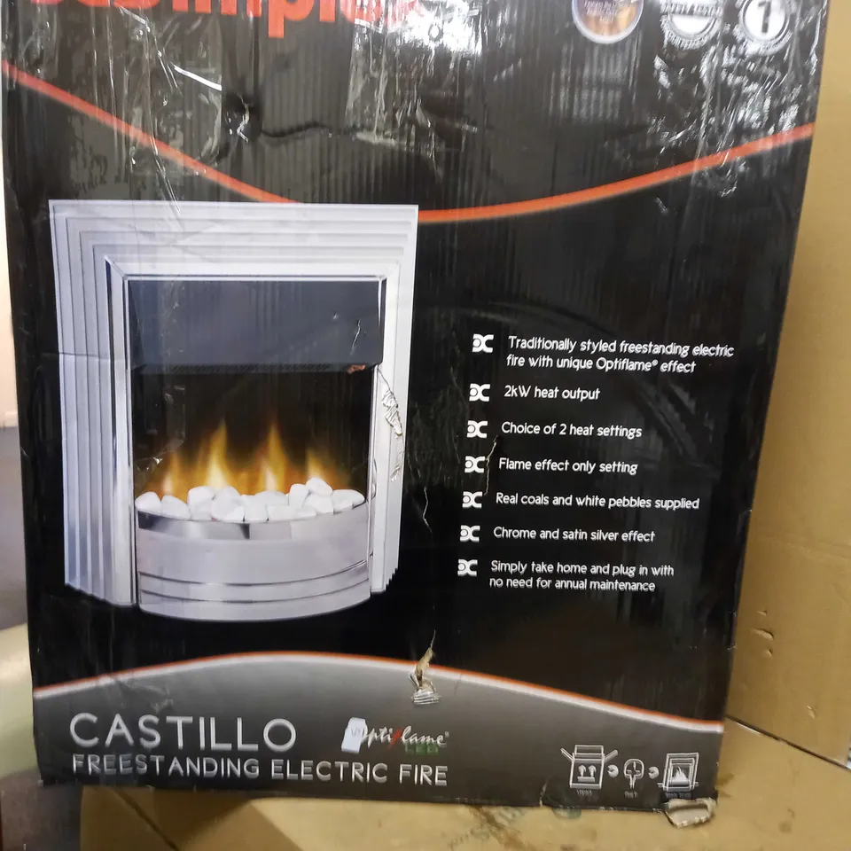 DIMPLEX CASTILLO FREESTANDING ELECTRIC FIRE