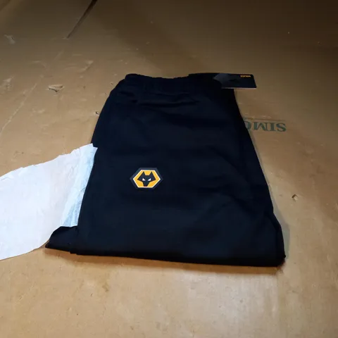 WWFC BLACK PRGRESSION JOGGER SIZE 12/13YO