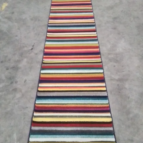 QUALITY DESIGNER AREA RUG - APPROXIMATELY 300X70CM