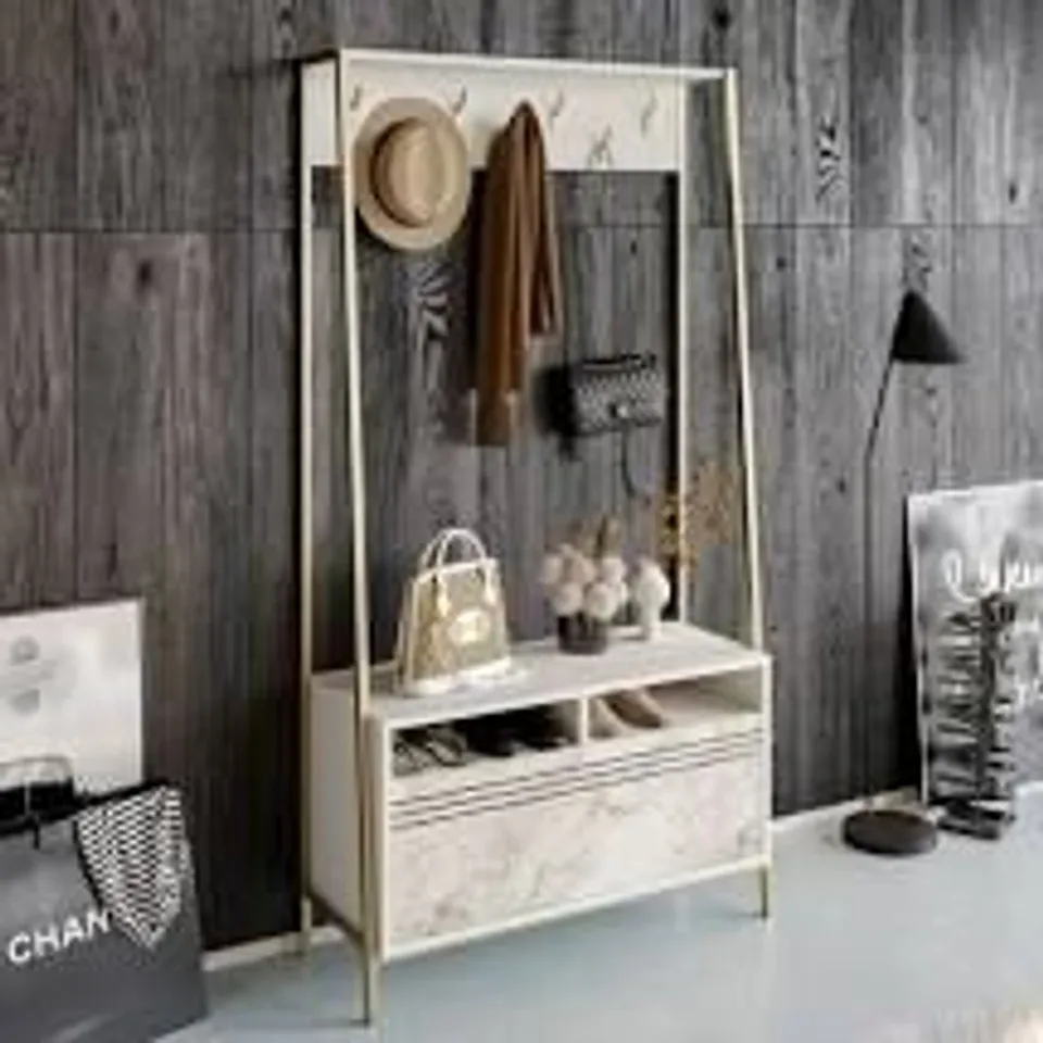 HOPEWELL HALLWAY UNIT COLOUR WHITE/EPHESUS