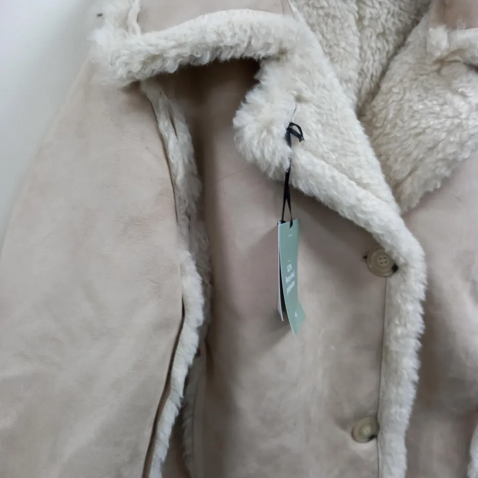H&M FLEECE LINED JACKET - EUR S