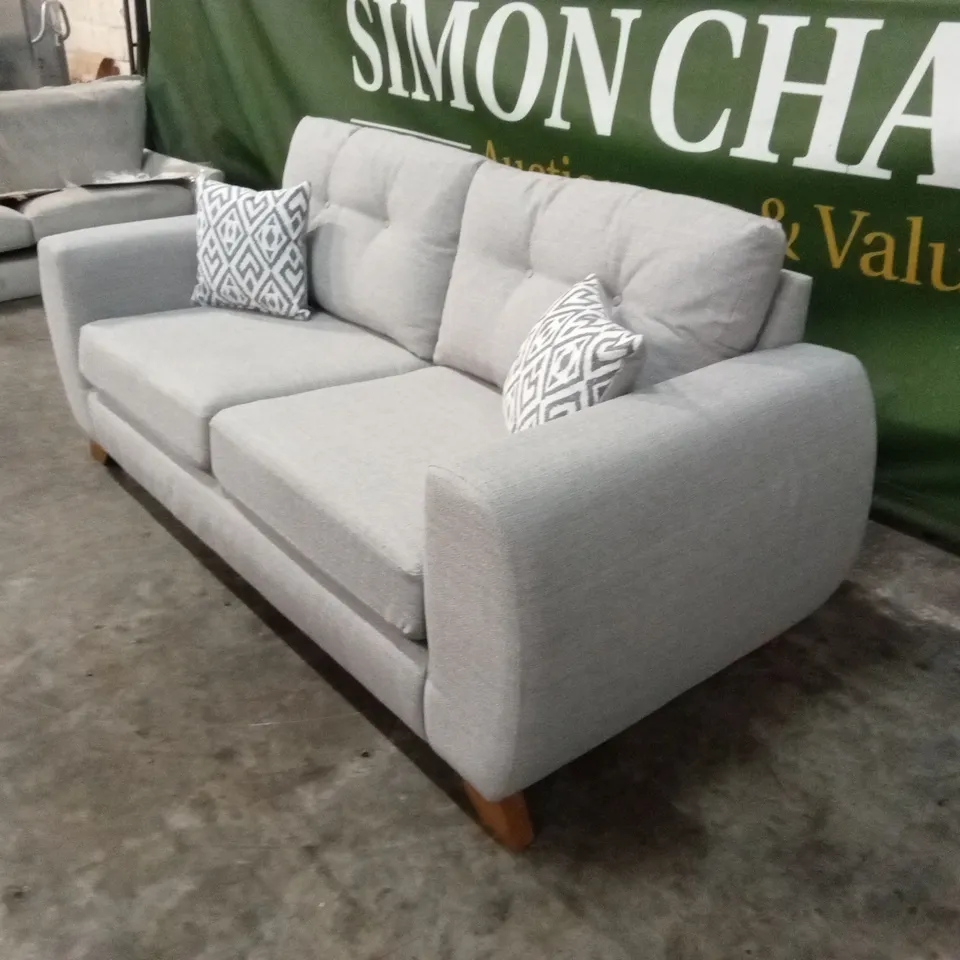 PRENT FABRIC 3 SEATER SOFA RRP £799