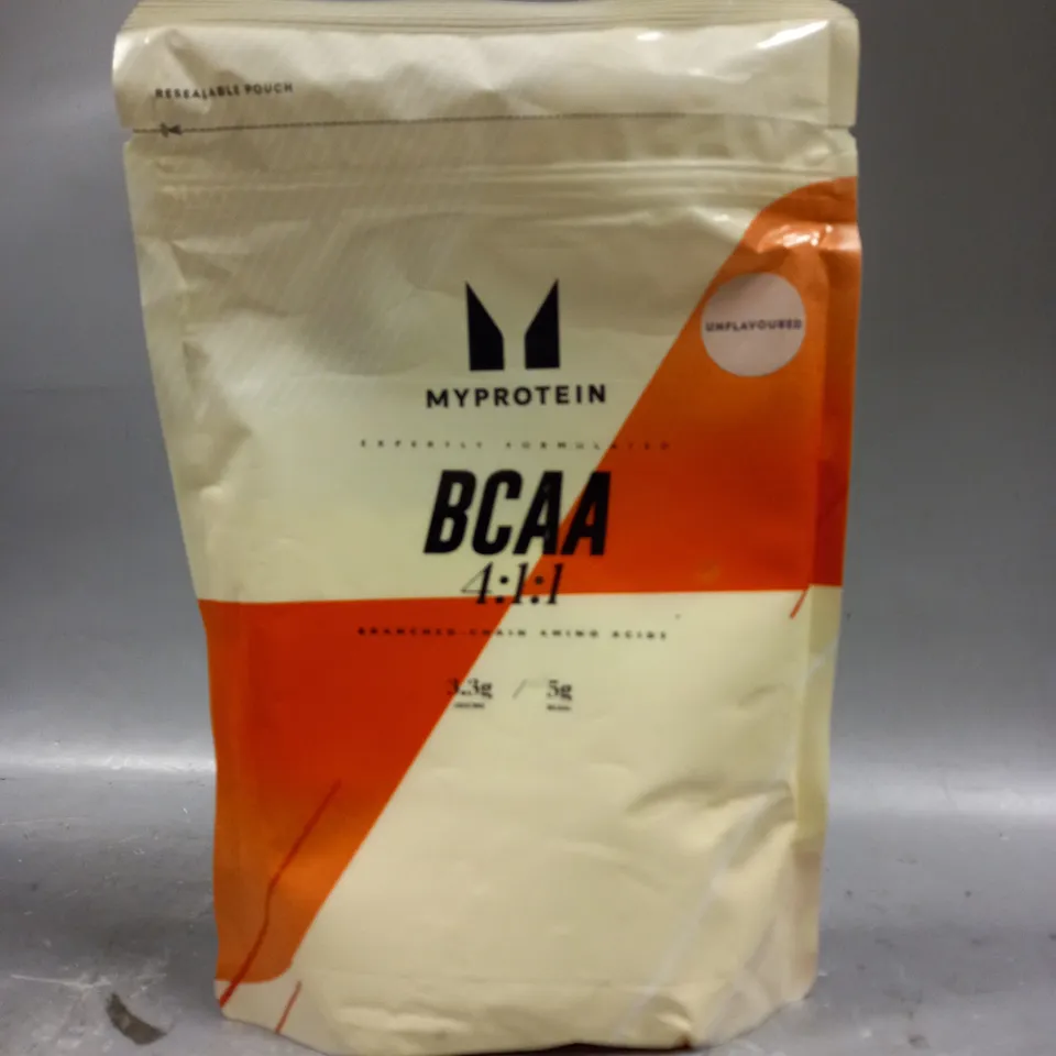 SEALED MYPROTEIN BCAA 4:1:1 - UNFLAVOURED - 250G