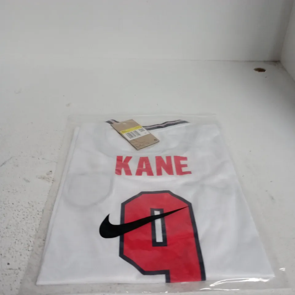 NIKE MEN'S ENGLAND FOOTBALL SHIRT WITH KANE 9 - SIZE S