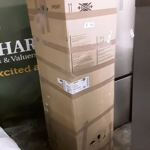 BOXED TPBOSCH SERIES 2 STAINLESS STEEL 50/50 FRIDGE FREEZER