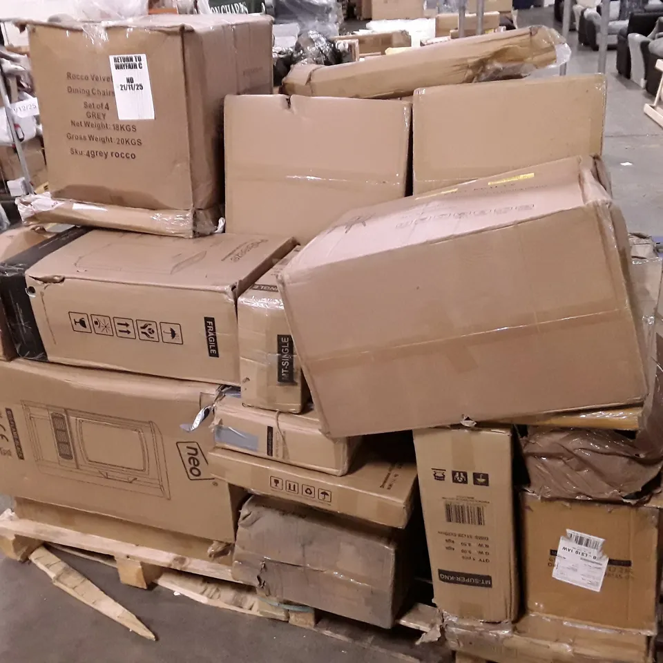 PALLET CONTAINING ASSORTED HOUSEHOLD & FURNITURE PRODUCTS 