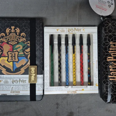 HARRY POTTER A5 NOTEBOOK AND PEN SET