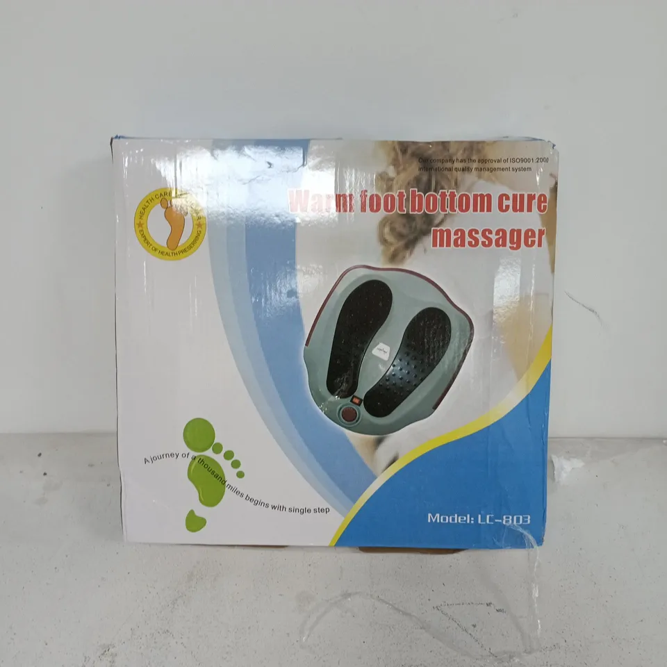 BOXED WARM FOOT BOTTOM CURE MASSAGER (LC-803)