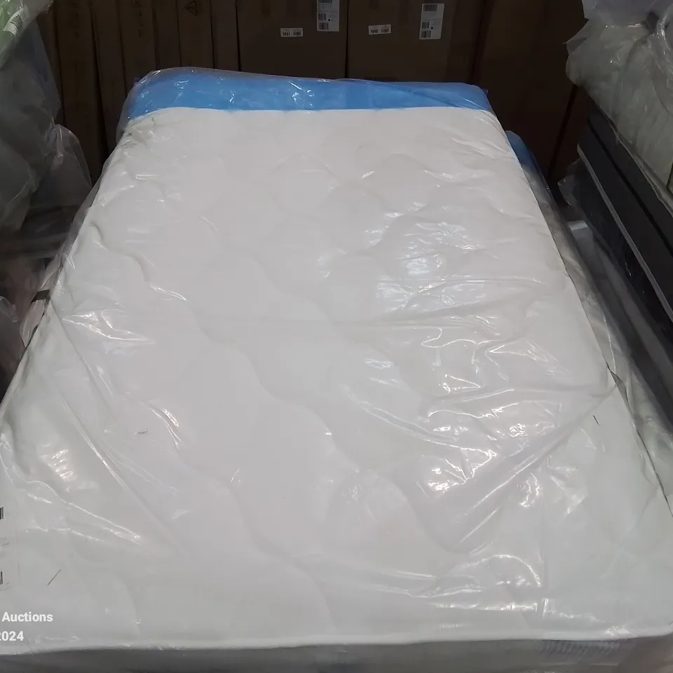 QUALITY BAGGED 120CM AIRSPRUNG MEMORY COMFORT SMALL DOUBLE MATTRESS 		 RRP £509