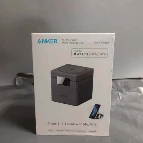 SEALED ANKER 3 IN 1 CUBE WITH MAGSAFE