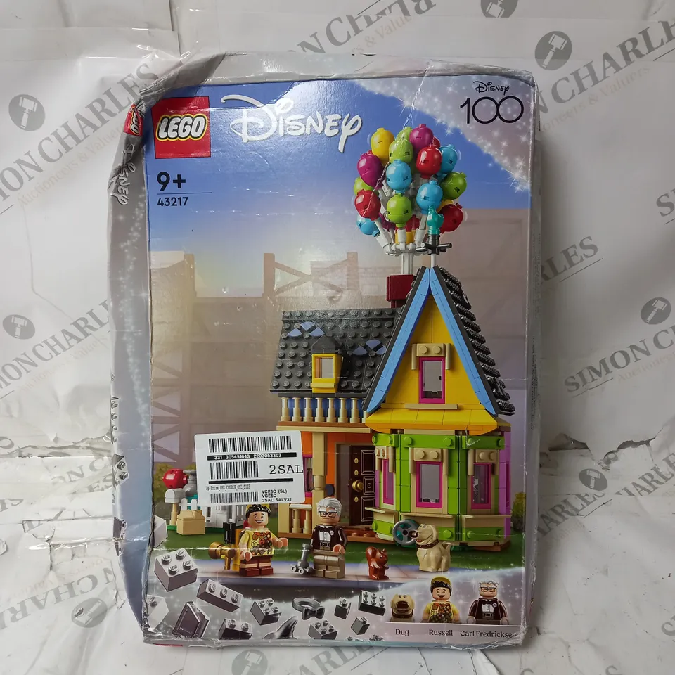 BOXED LEGO DISNEY PIXAR ‘UP’ HOUSE 43217 RRP £49.99