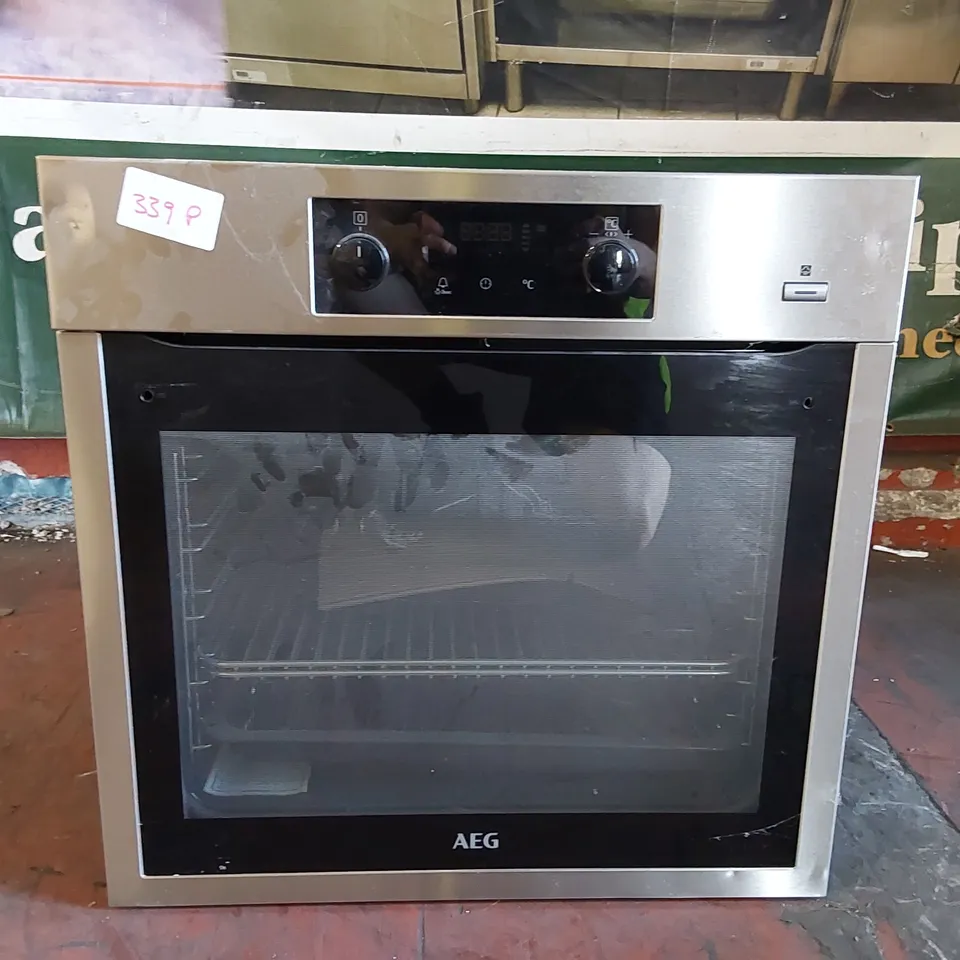 AEG BPS356020M ELECTRIC PYROLYTIC OVEN - STAINLESS STEEL