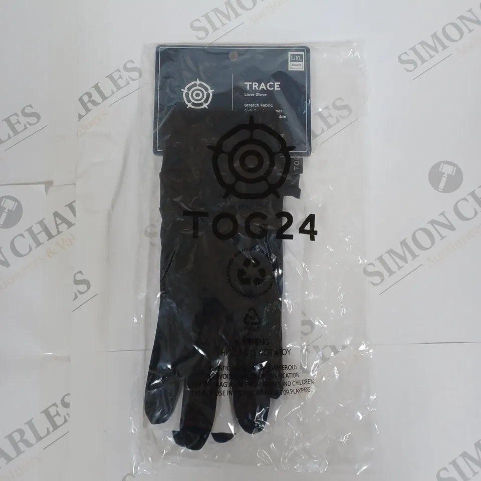 TOG 24 TRACE LINER GLOVES IN BLACK SIZE L/XL