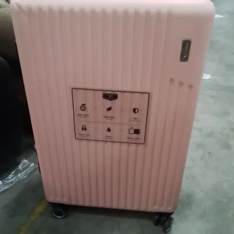 LUGG VACAY TRAVEL SUITCASE PINK