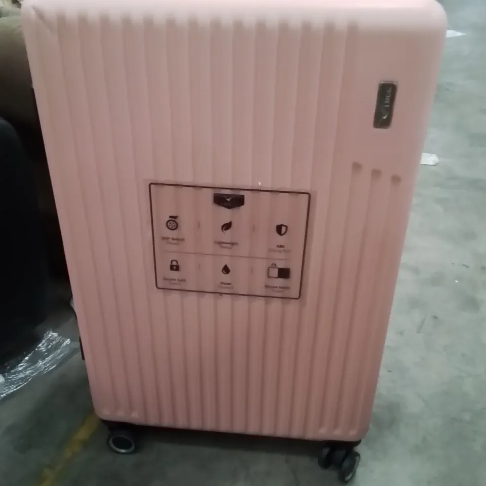 LUGG VACAY TRAVEL SUITCASE PINK