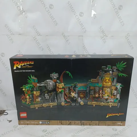 BOXED LEGO INDIANA JONES SET 77015 TEMPLE OF THE GOLDEN IDOL