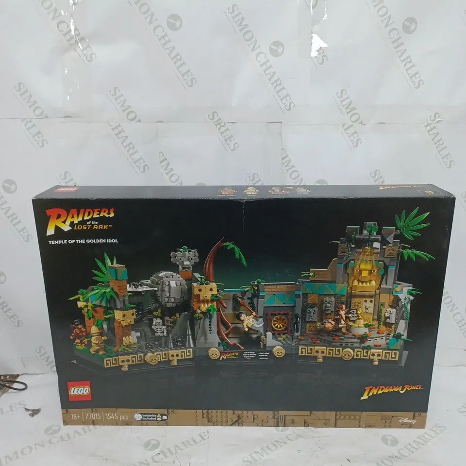 BOXED LEGO INDIANA JONES SET 77015 TEMPLE OF THE GOLDEN IDOL RRP £119.99
