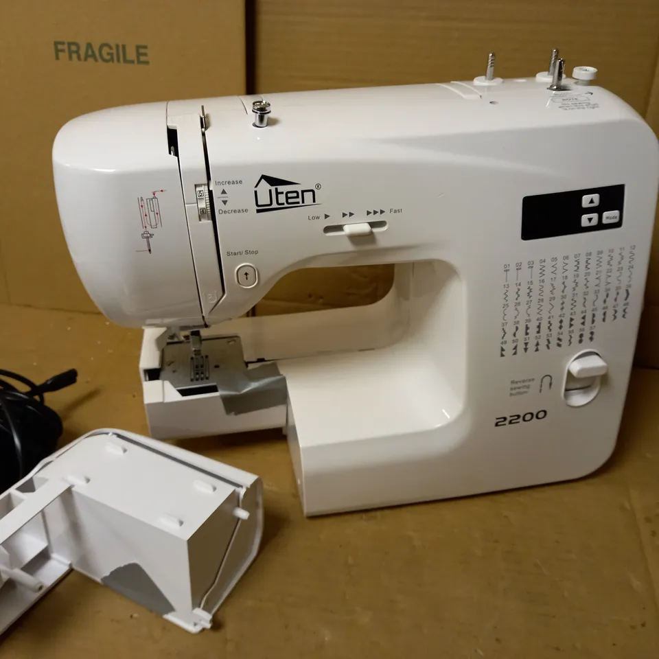 UTEN COMPUTER SEWING MACHINE 