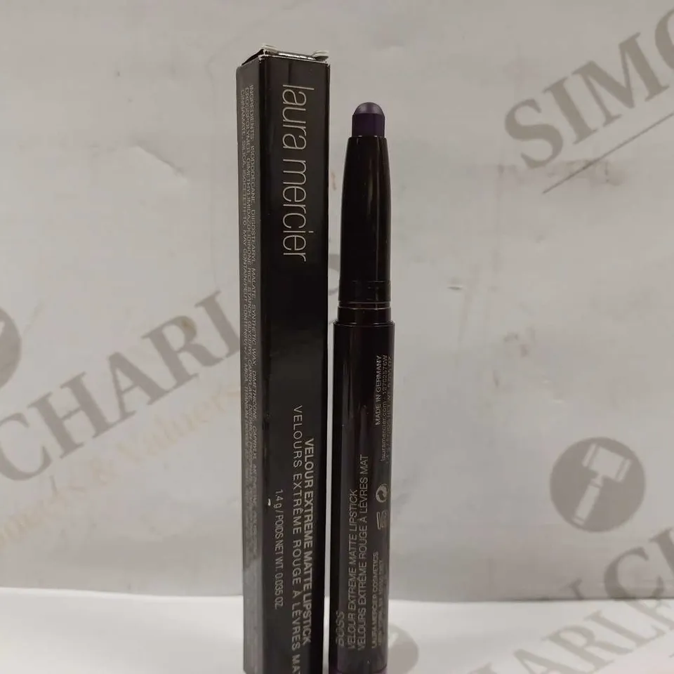 LOT OF 3 LAURA MERCIER VELOUR EXTREME MATTE LIPSTICK - BOSS