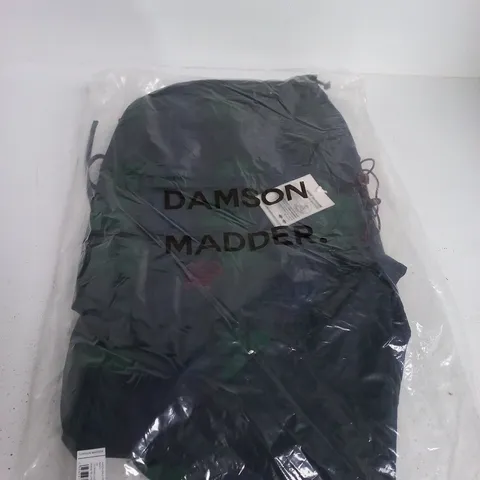 BAGGED DAMSON MADDER LIU RAINCOAT β NAVY CHECK, UK 10