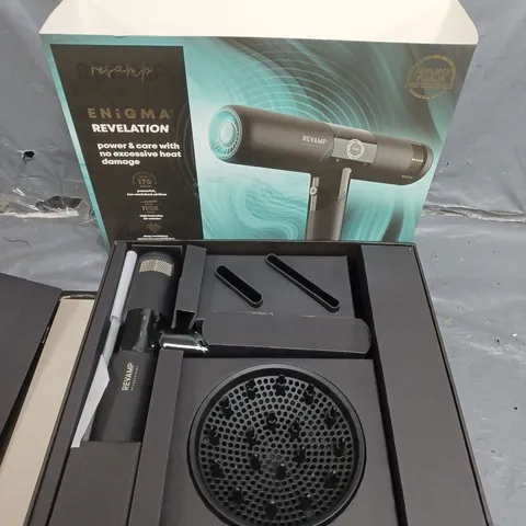 BOXED REVAMP ENIGMA REVELATION HAIR DRYER