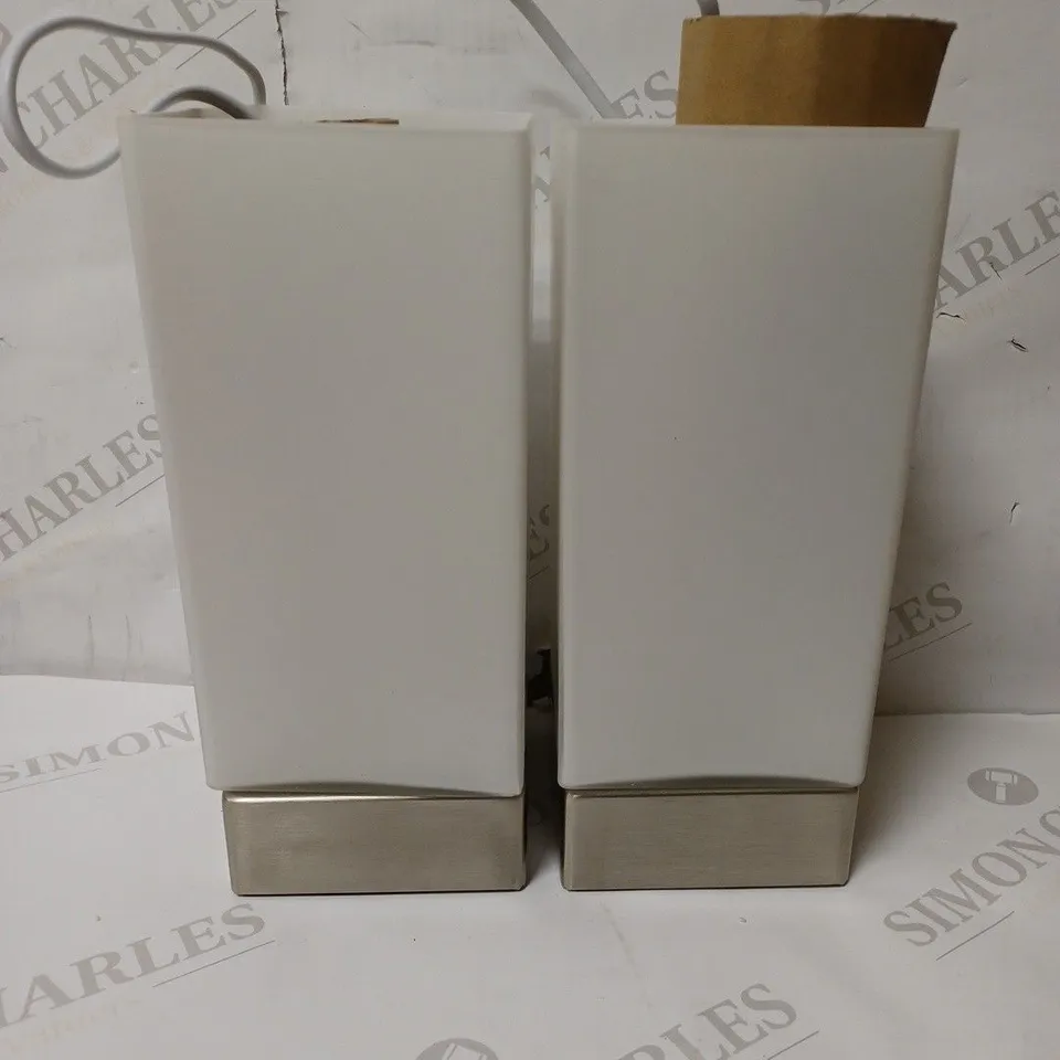 JOHN LEWIS MITCH TOUCH SET OF LAMPS 