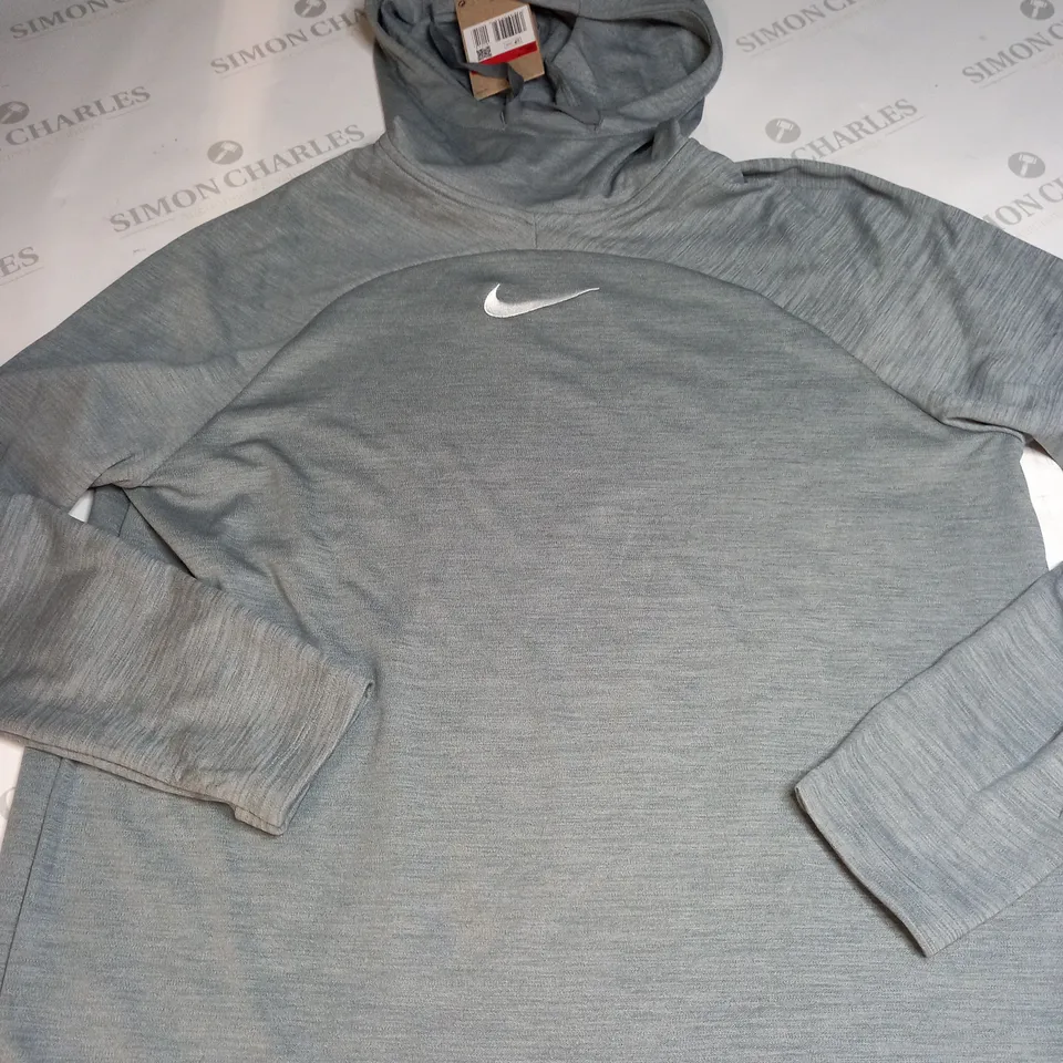 NIKE LOGO HOODED SHIRT SIZE L