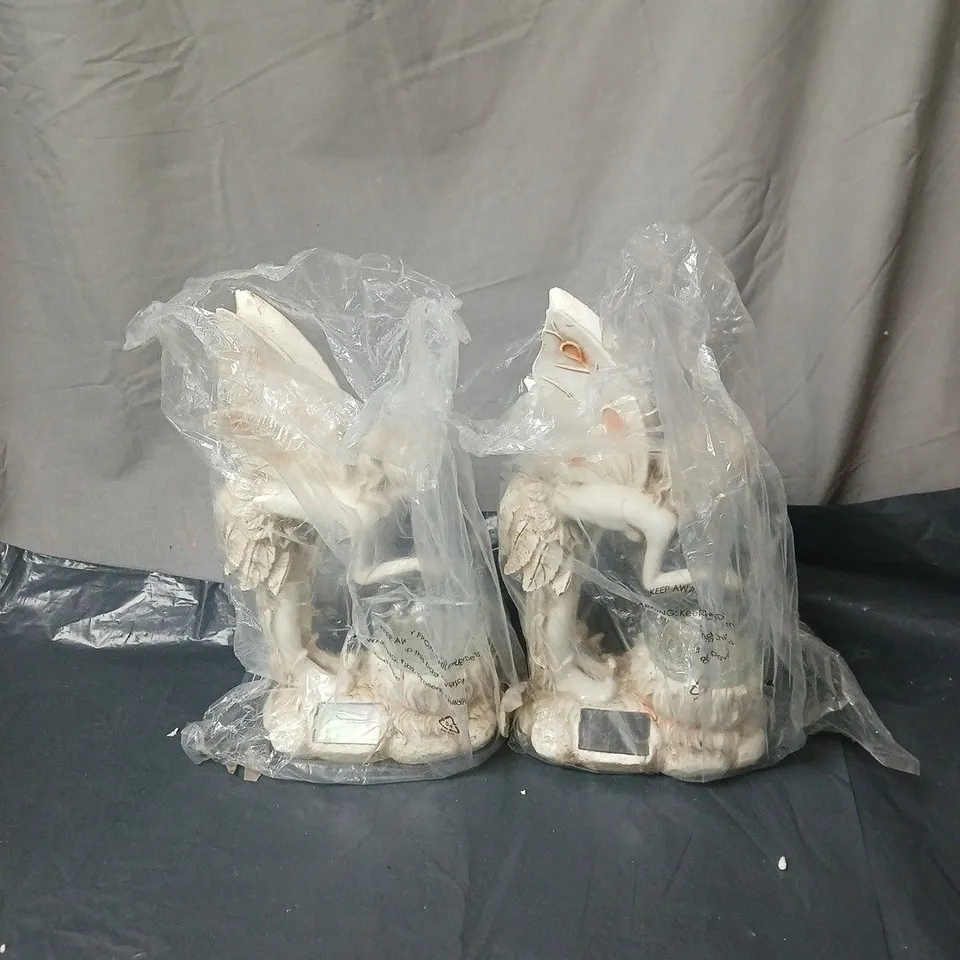 GARDEN REFLECTIONS SET OF 2 SOLAR FAIRIES